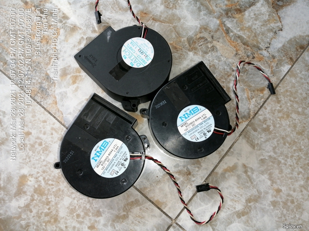 Bán các loại quạt 12VDC - 9