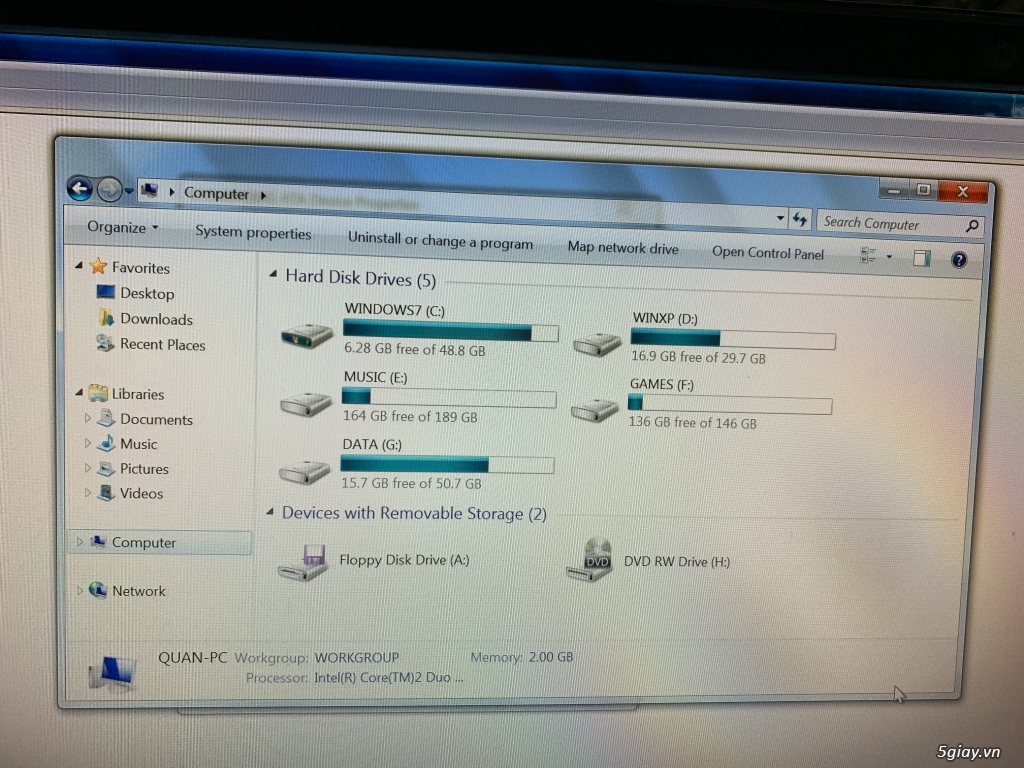 Cần bán CPU Core 2 Duo và màn hình Samsung 22” - 3