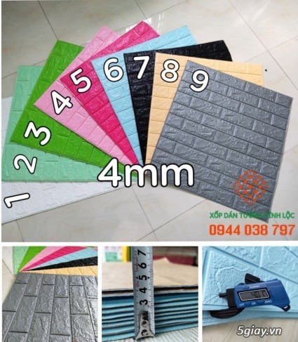 XỐP DÁN TƯỜNG ĐỘ BỀN CAO - 13