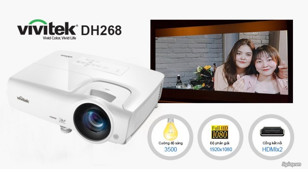 Máy chiếu phim, văn phòng Vivitek DH268