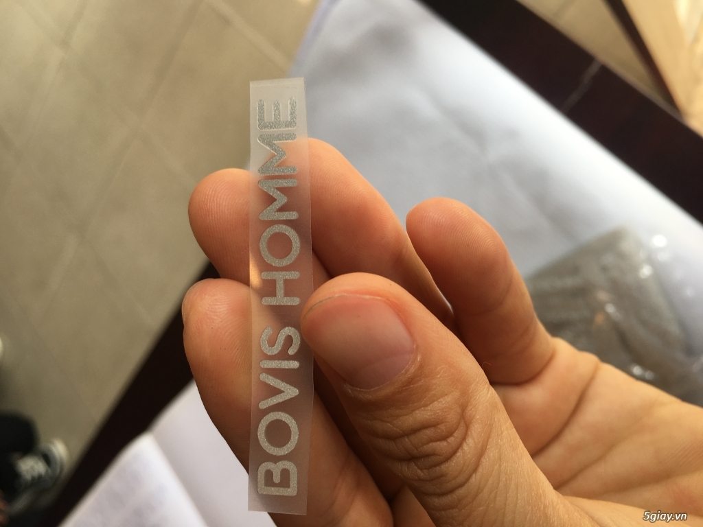 Nhãn ép nhiệt ( tem mác ép nhiệt) - 1