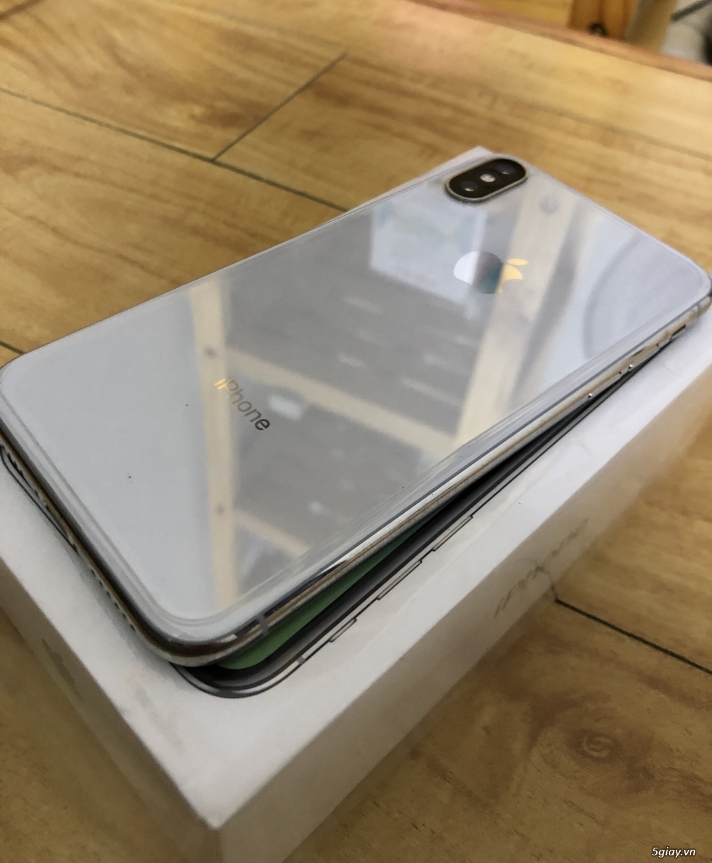 Bán iPhone X trắng 64gb box nguyên zin chưa sửa chữa giá tốtt!! - 1