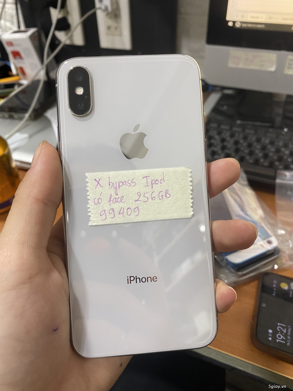 Ip X  256gb bypass làm ipod, kèm cốc cáp - 2