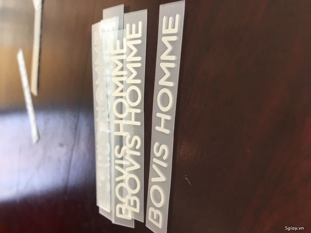 Nhãn ép nhiệt ( tem mác ép nhiệt)