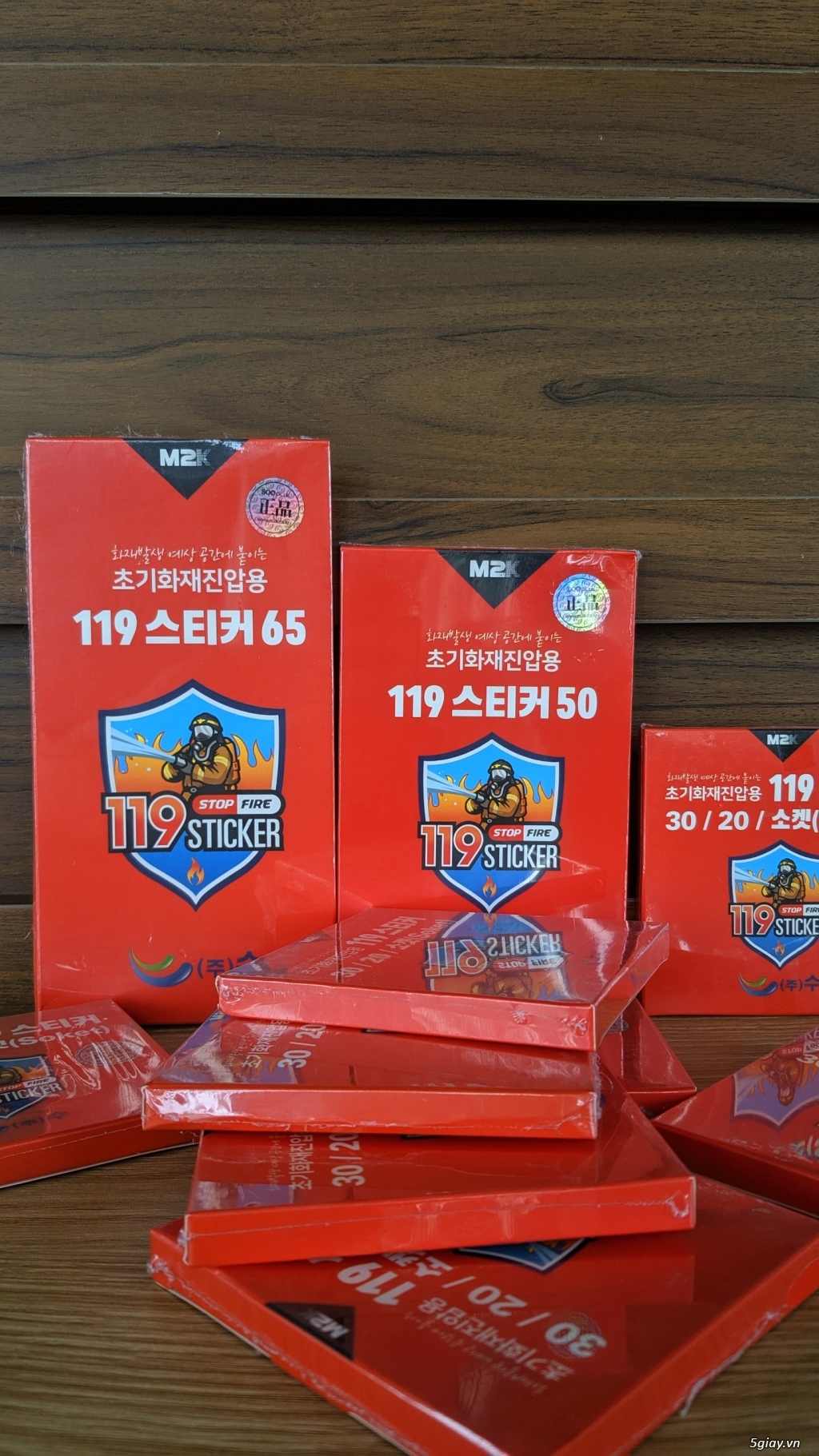 Miếng dán chữa cháy TỰ ĐỘNG 119 - 1