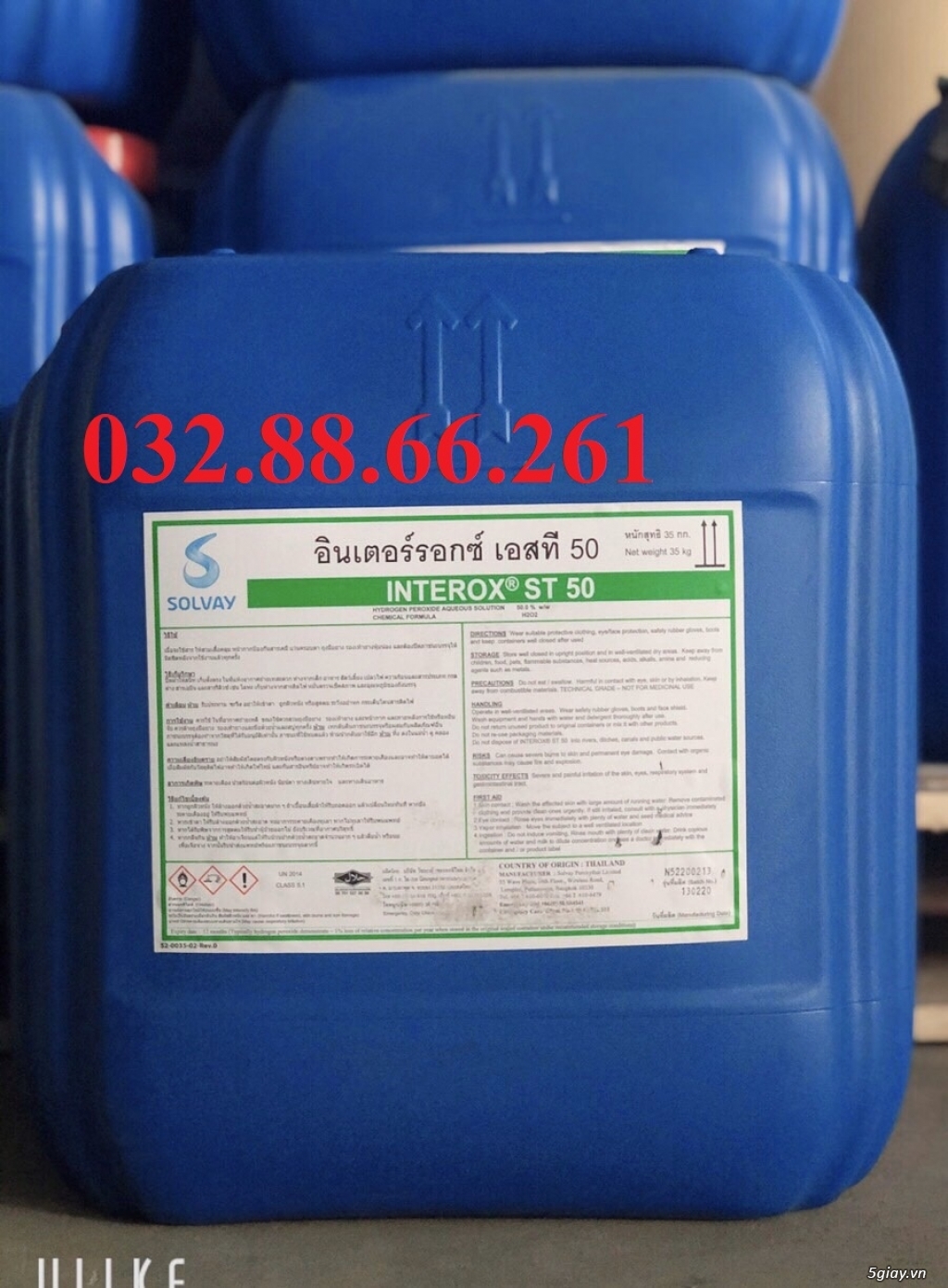 H2O2 50% (Oxy già) Thái Lan - 1