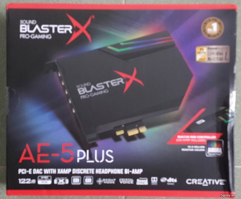 Sound Card Creative BlasterX AE-5Plus - 3
