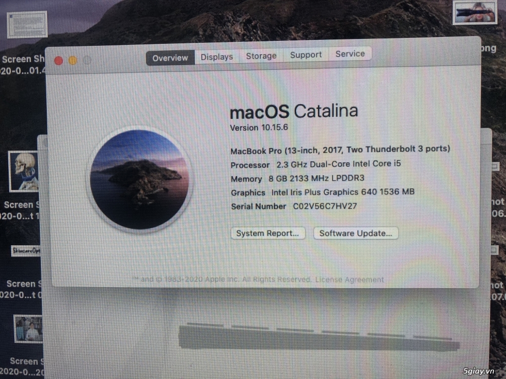 macbook pro 13 inh 2017 vỡ màn - 1