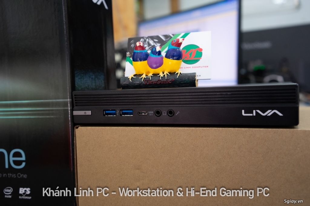 Mini PC ECS LIVA One H410 i3-10100 DDR4 8GB/ SSD 240GB SATA3