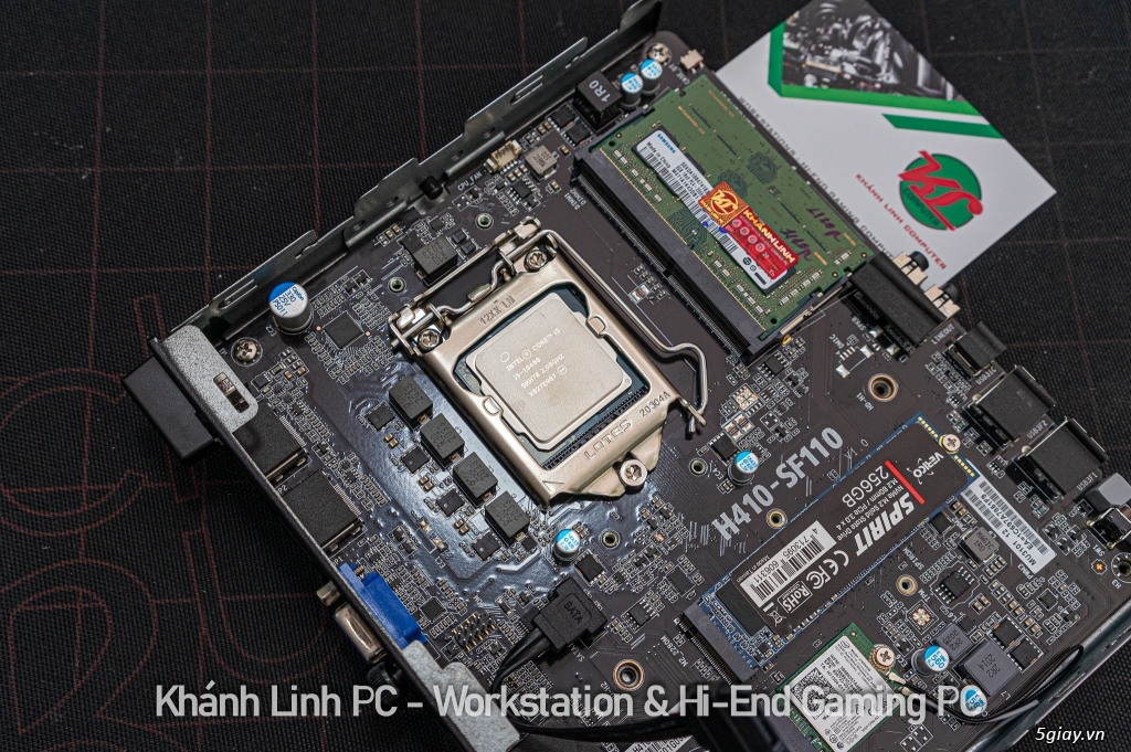 Mini PC ECS LIVA One H410 i3-10100 DDR4 8GB/ SSD 240GB SATA3 - 1
