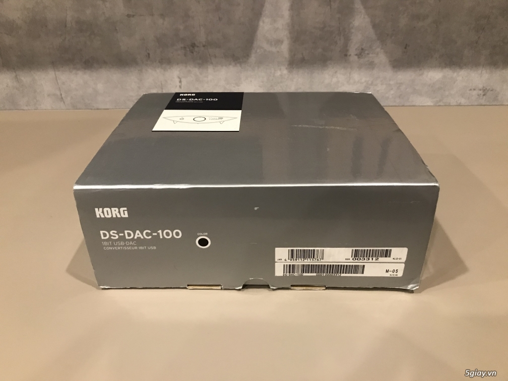 Giải mã Korg DS-DAC-100 made in Japan full box có Video Test