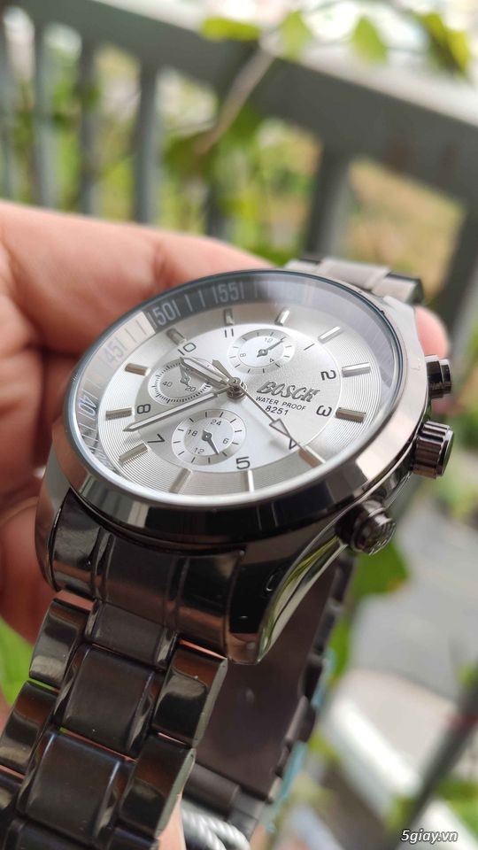 Đồng hồ dây thép đúc siêu đẹp