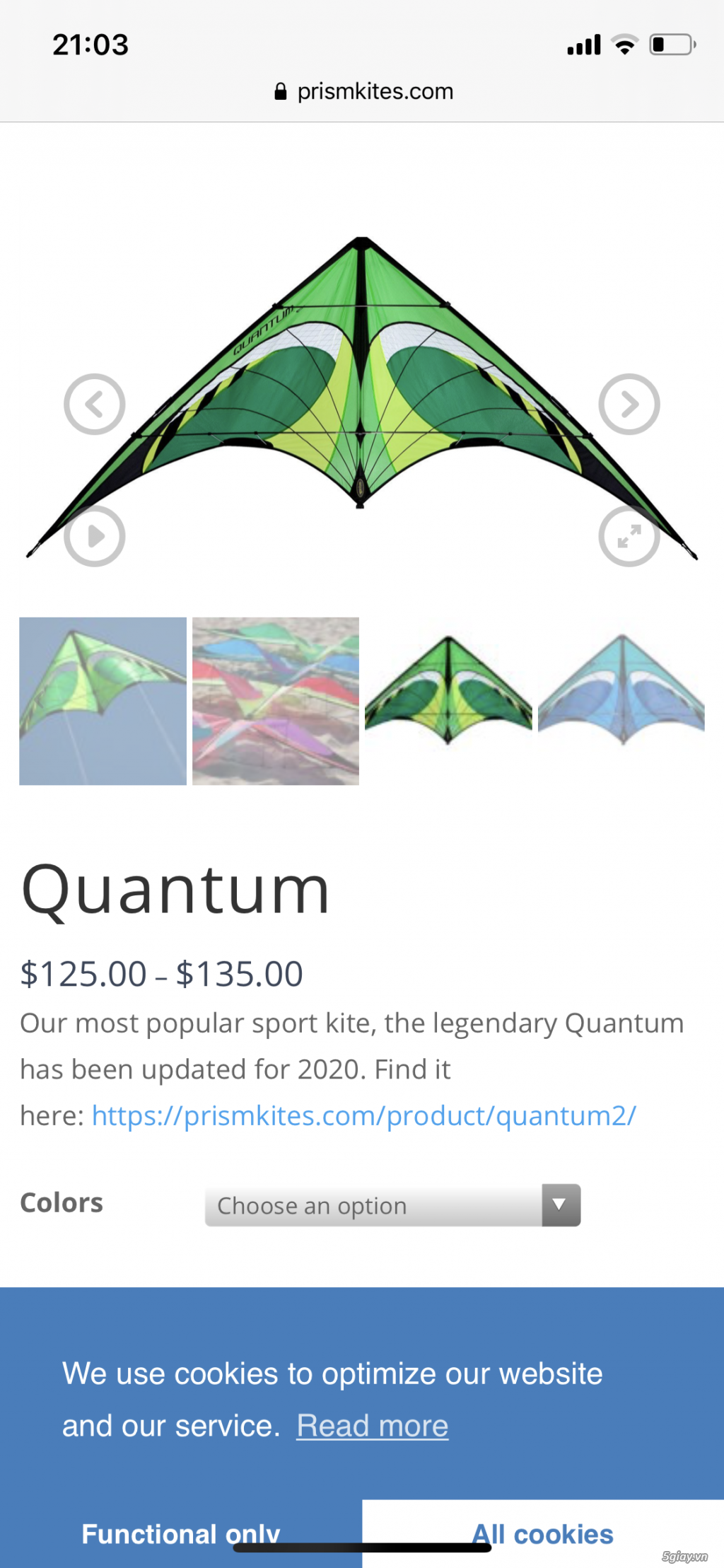 Bán diều Stunt Kite (diều hai dây) cao cấp - 1