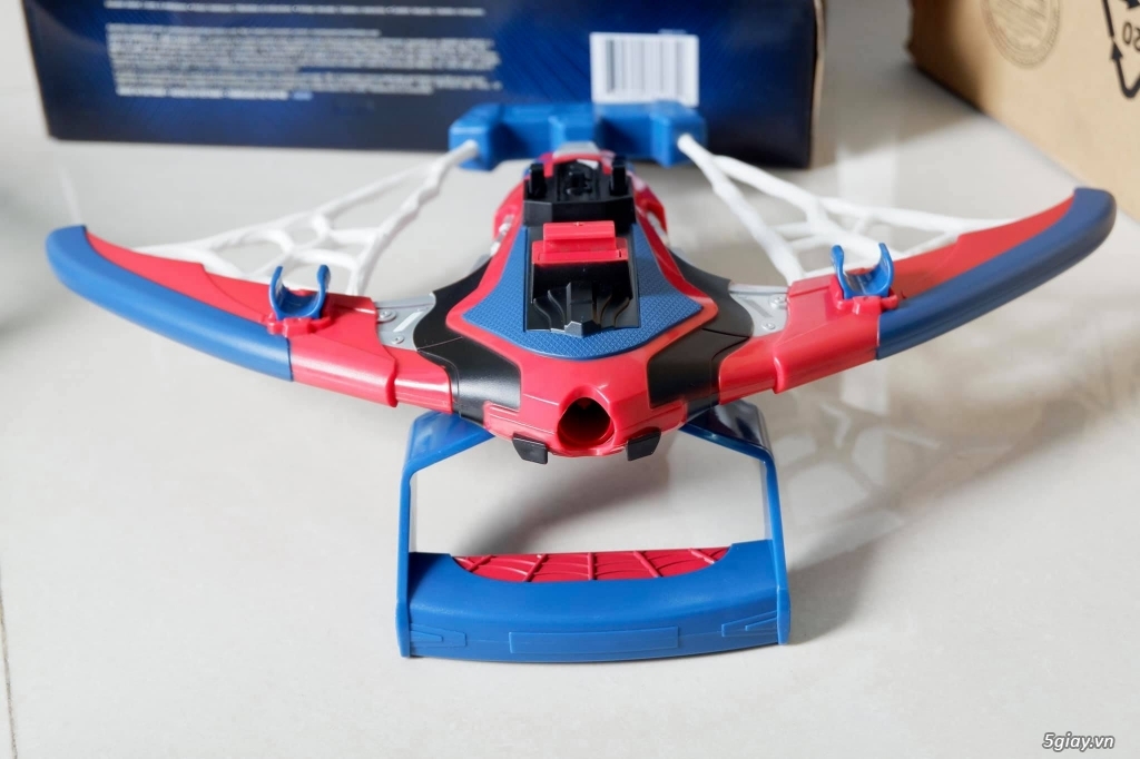 Đồ Chơi NERF Spider-Man Web Shots Spiderbolt Blaster - Hasbro Mỹ - 8
