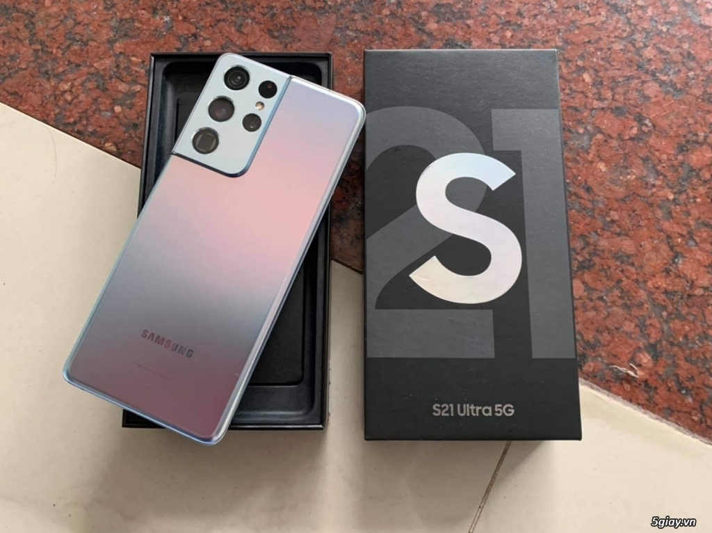 SAMSUNG S21 Ultra 5G bạc fullbox chính hãng giá rẻ như cho !!!