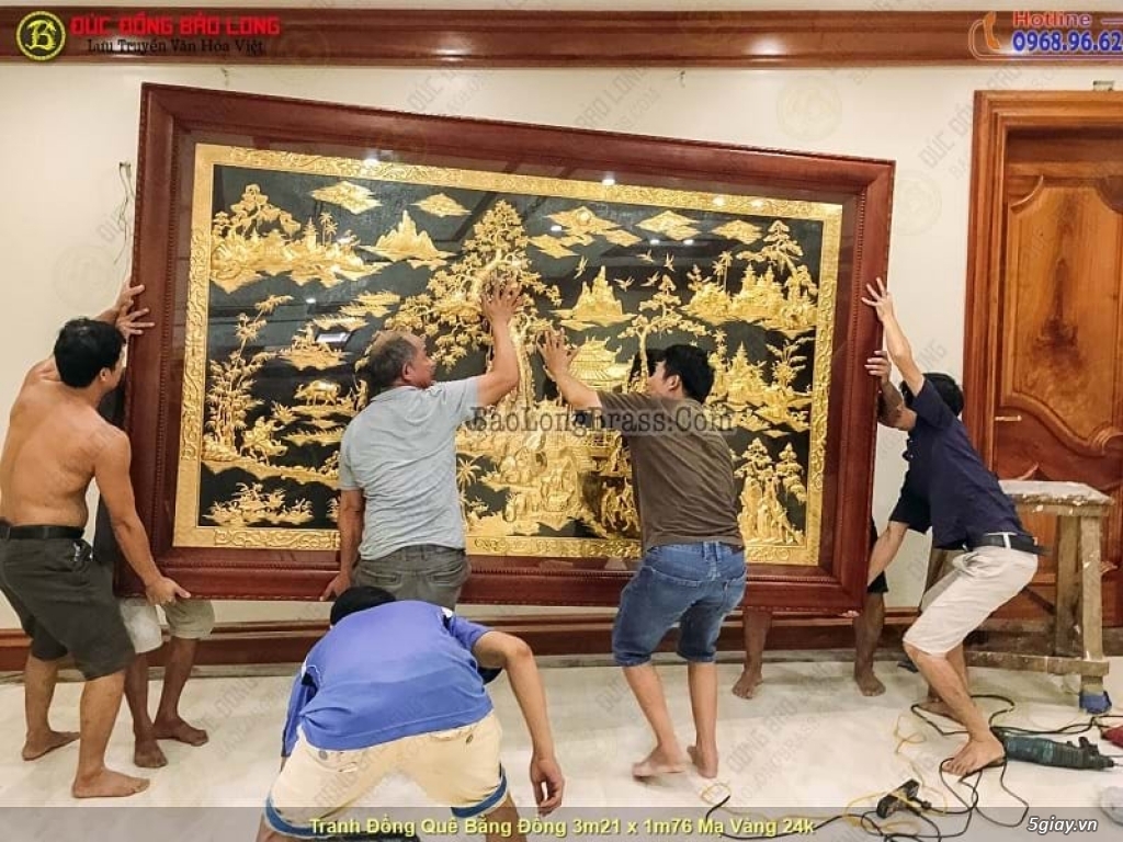 Tư vấn tranh đồng treo phòng khách - 12