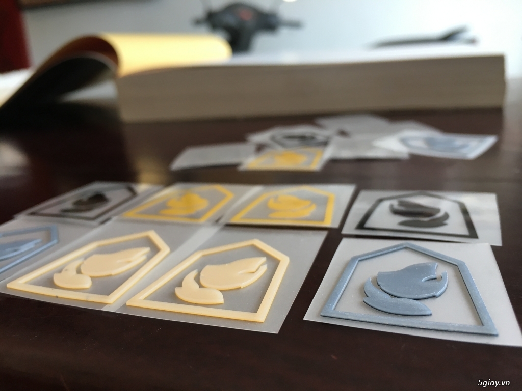 Nhãn ép nhiệt ( tem mác ép nhiệt) - 1