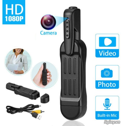 Camera Pen T189 mini hidden , gắn túi, mẫu mới Full HD ...