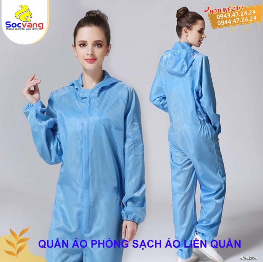 QUẦN ÁO PHÒNG SẠCH - CHỐNG TĨNH ĐIỆN - 3