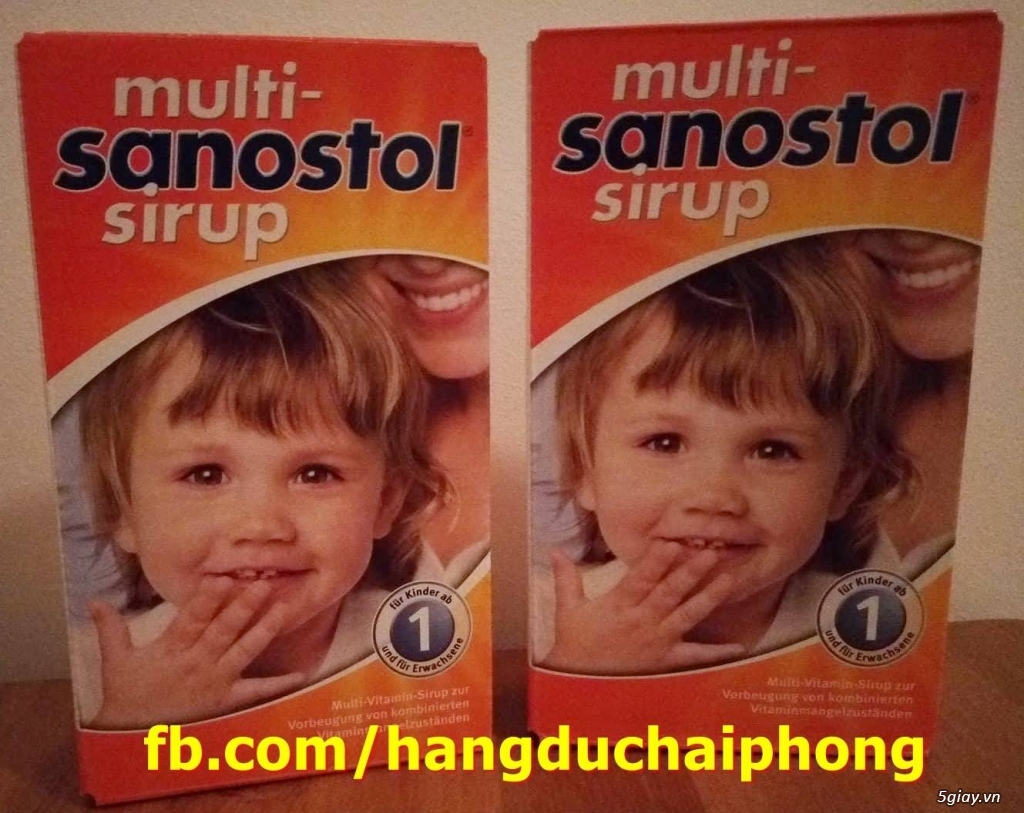 Thanh lí vitamin tổng hợp cho trẻ em trên 1 tuổi Sanostol 1 - 1