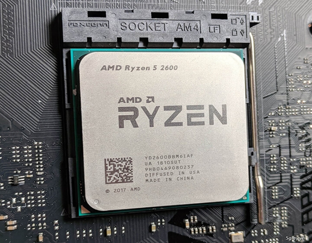 CPU AMD RYZEN 5 2600 - MAIN MORTAR MAX B450M - RAM T-FORCE 16G/1