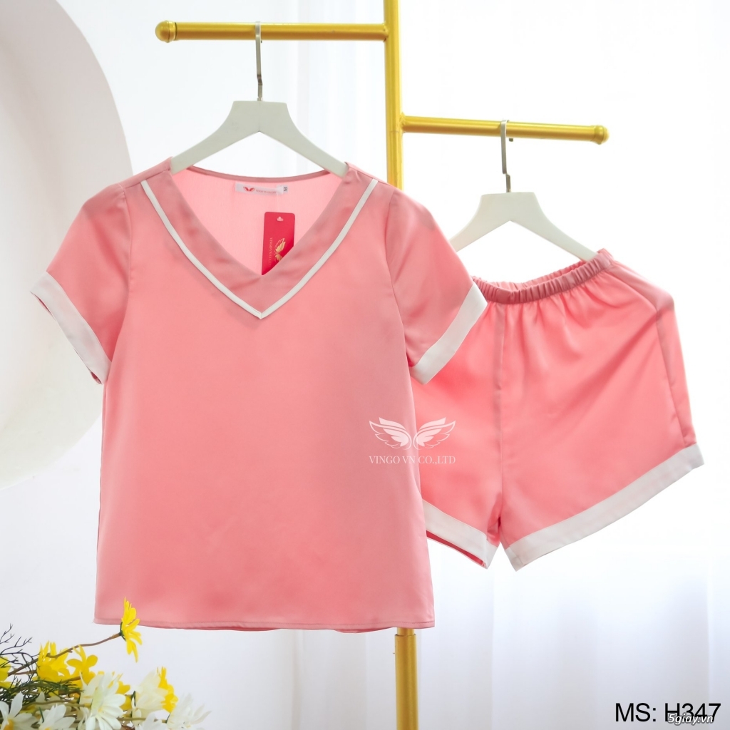 Thời trang cho mùa hè với pijama cộc tay thương hiệu Vingo - 5