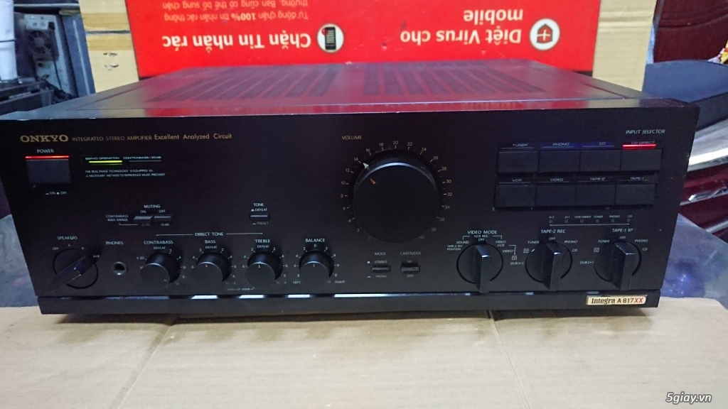 Ampli cổ Onkyo Intergra A 817XX,