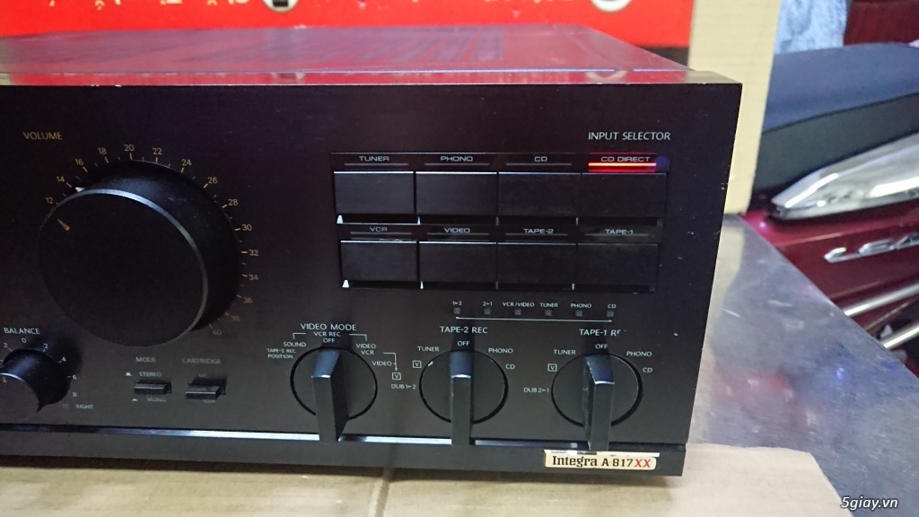 Ampli cổ Onkyo Intergra A 817XX, - 3
