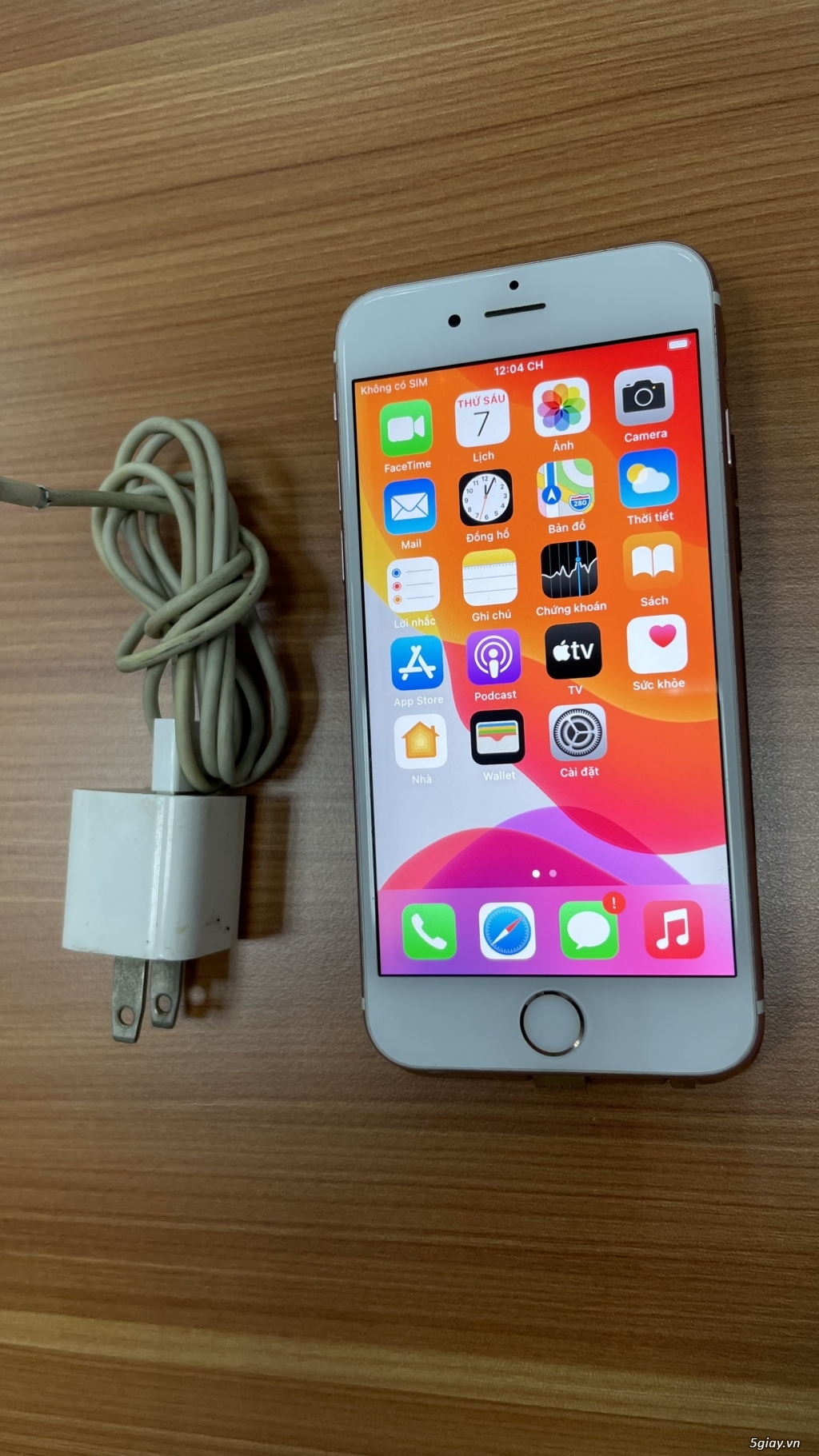 Ban Iphoneg 6s 64Gb + sạc (màu hồng) - 1