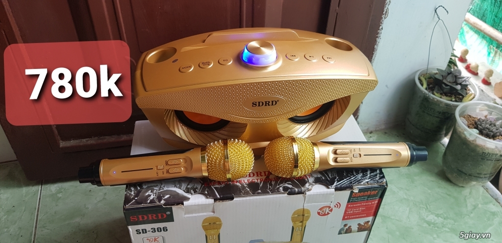 Loa Karaoke Bluetooth mini - 1