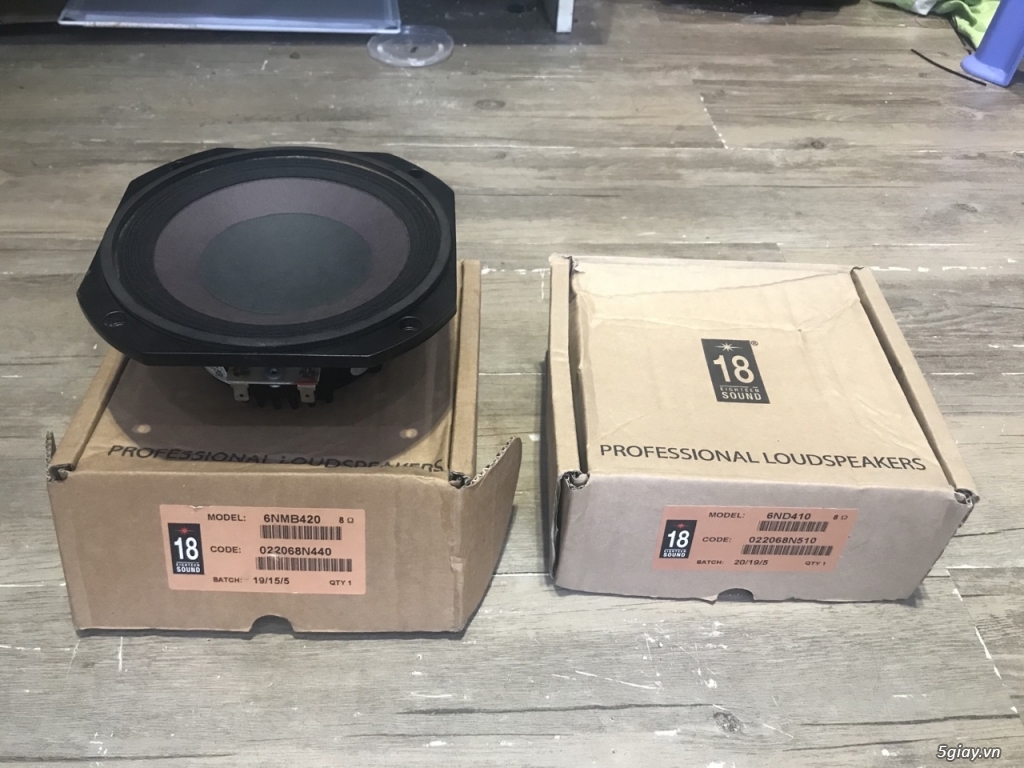 Củ loa 18 sound Made in Italy, Model: 6NMB900 - 1