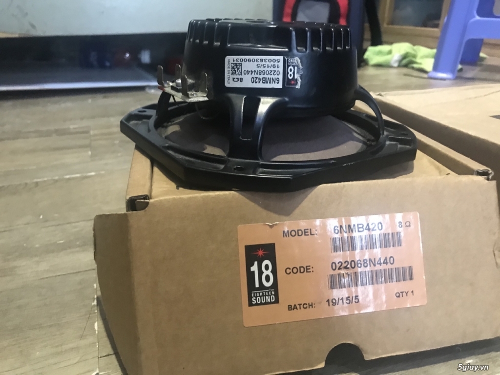 Củ loa 18 sound Made in Italy, Model: 6NMB900 - 3