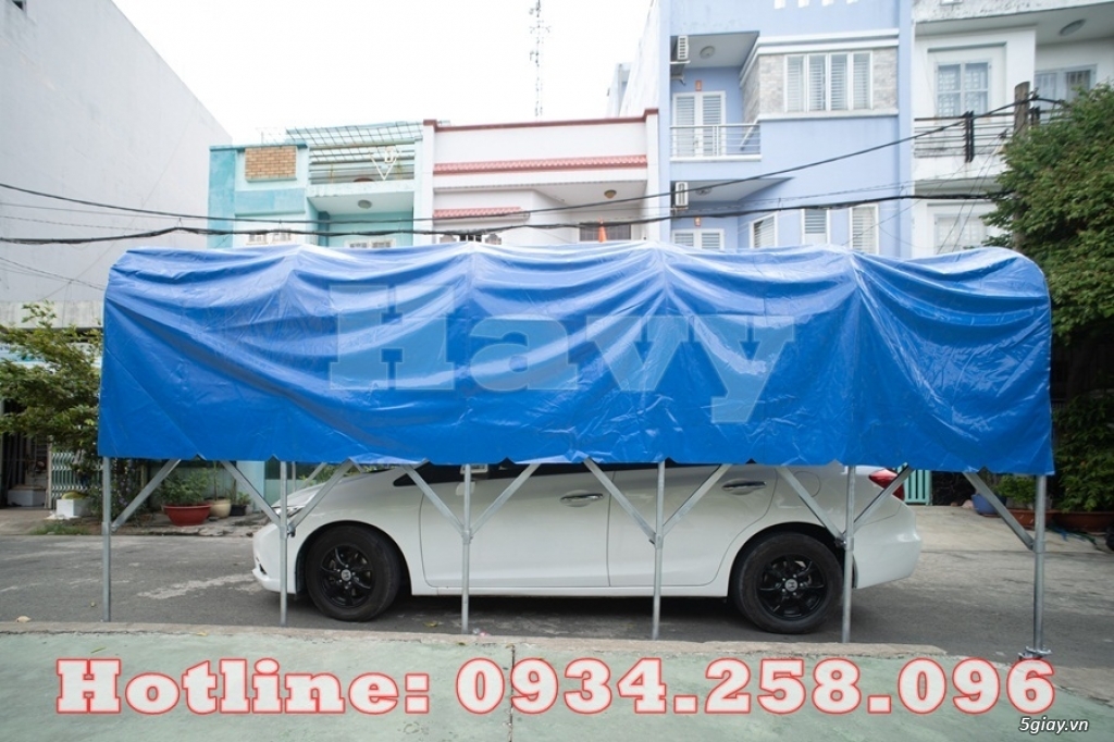 Nhà bạt di động tại Bắc Ninh, mái che nhà xe tốt nhất hiện nay - 3