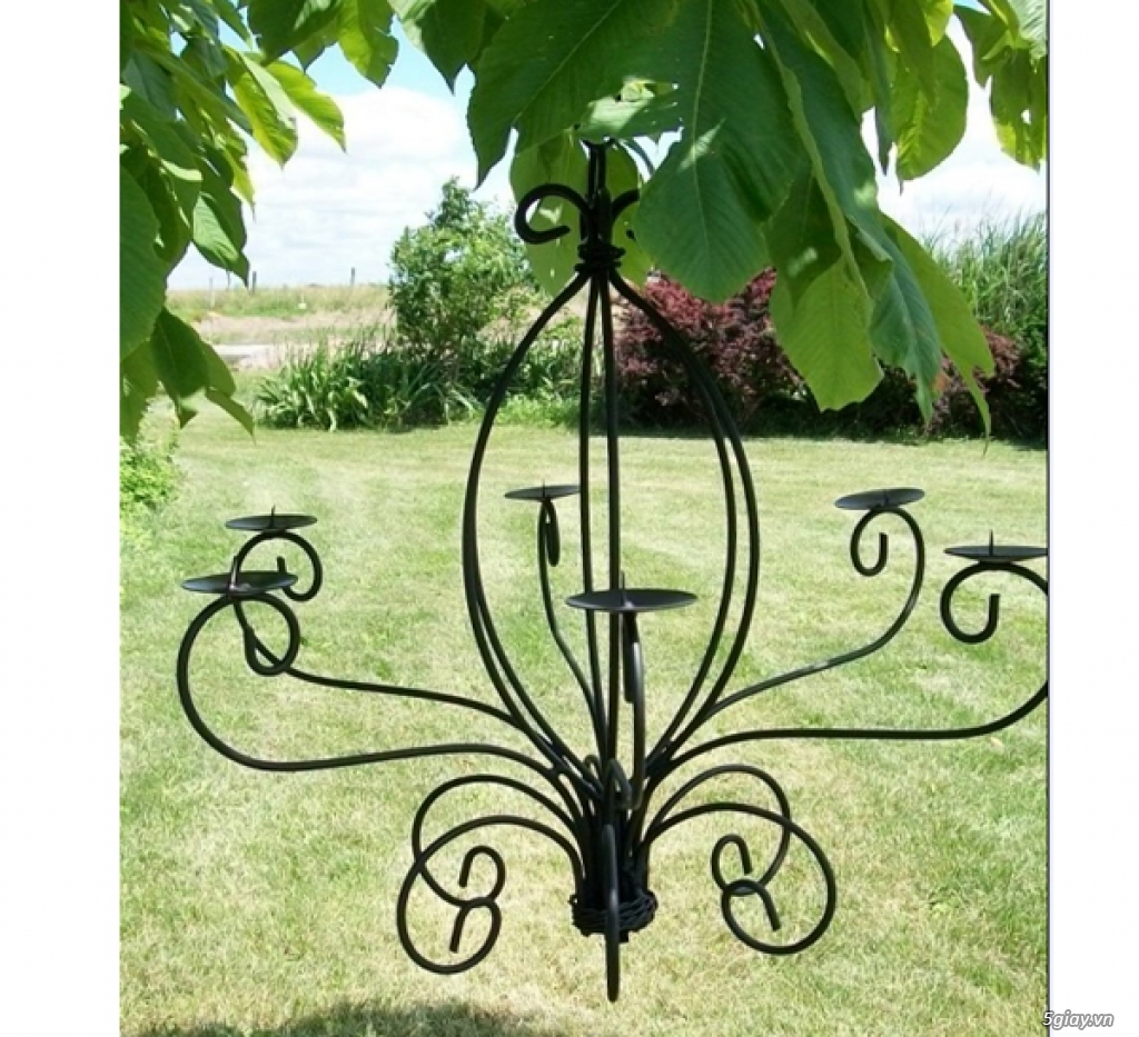 Đèn chùm sắt nghệ thuật  - giá tốt nhất trên 5giay.vn - 2