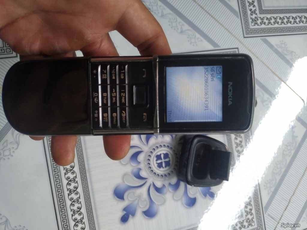 Nokia 8800 Sirocco Black - 4