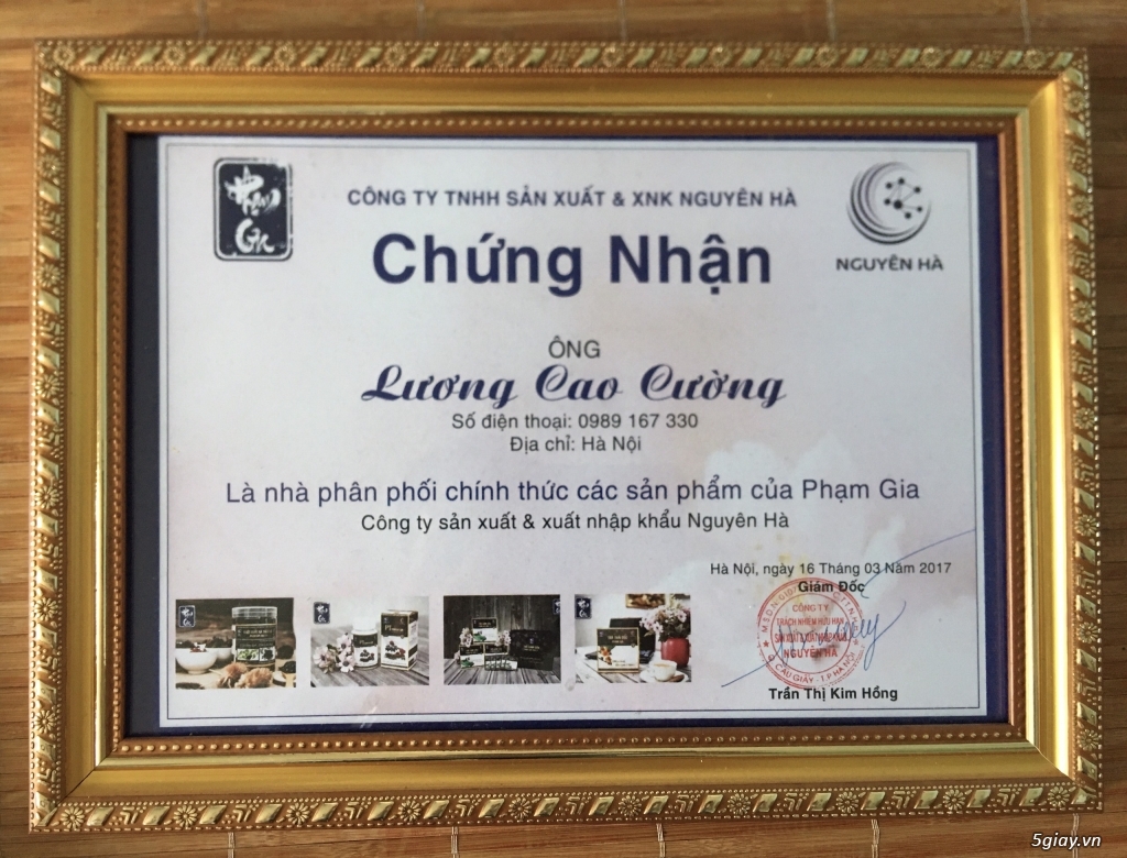 Hà thủ Ô Đỏ Phạm Gia Lương Y Tư Vấn - 3