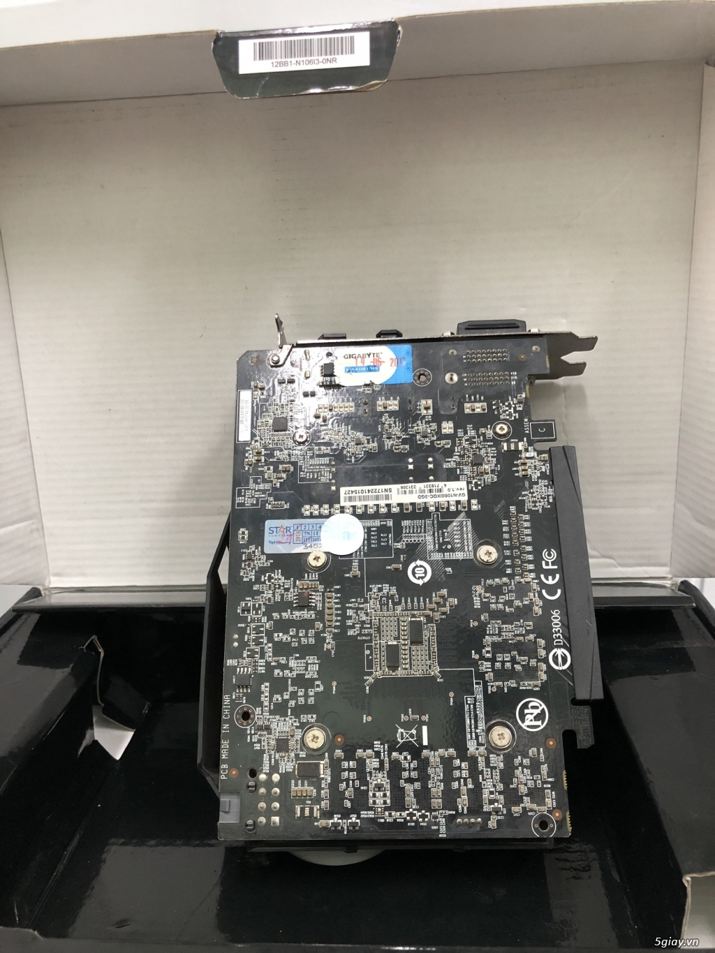 Card màn hình ZOTAC GeForce GTX 1060 6GB GDDR5X - - Five.vn