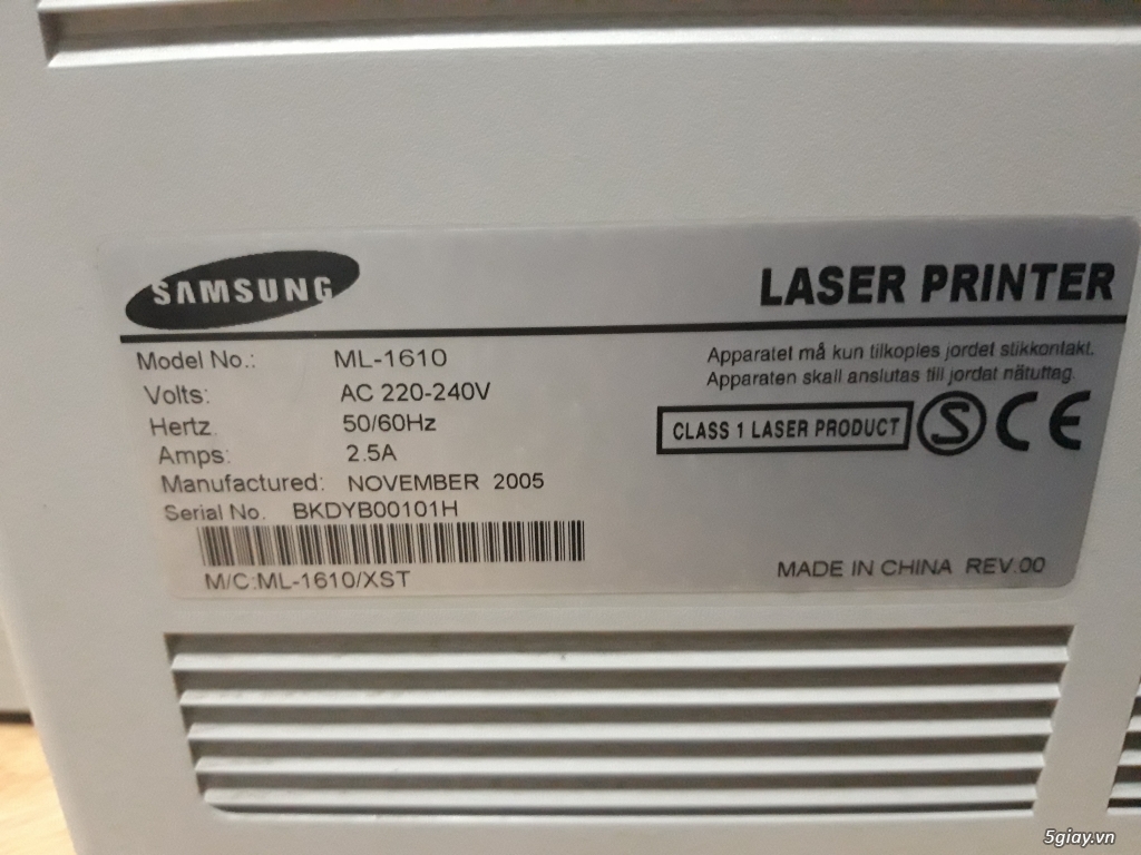 Laser ML-1610, ML- 2010 - 1