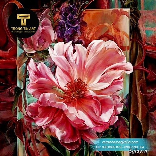 Vẽ tranh tường 3D, tranh tường đẹp - 1