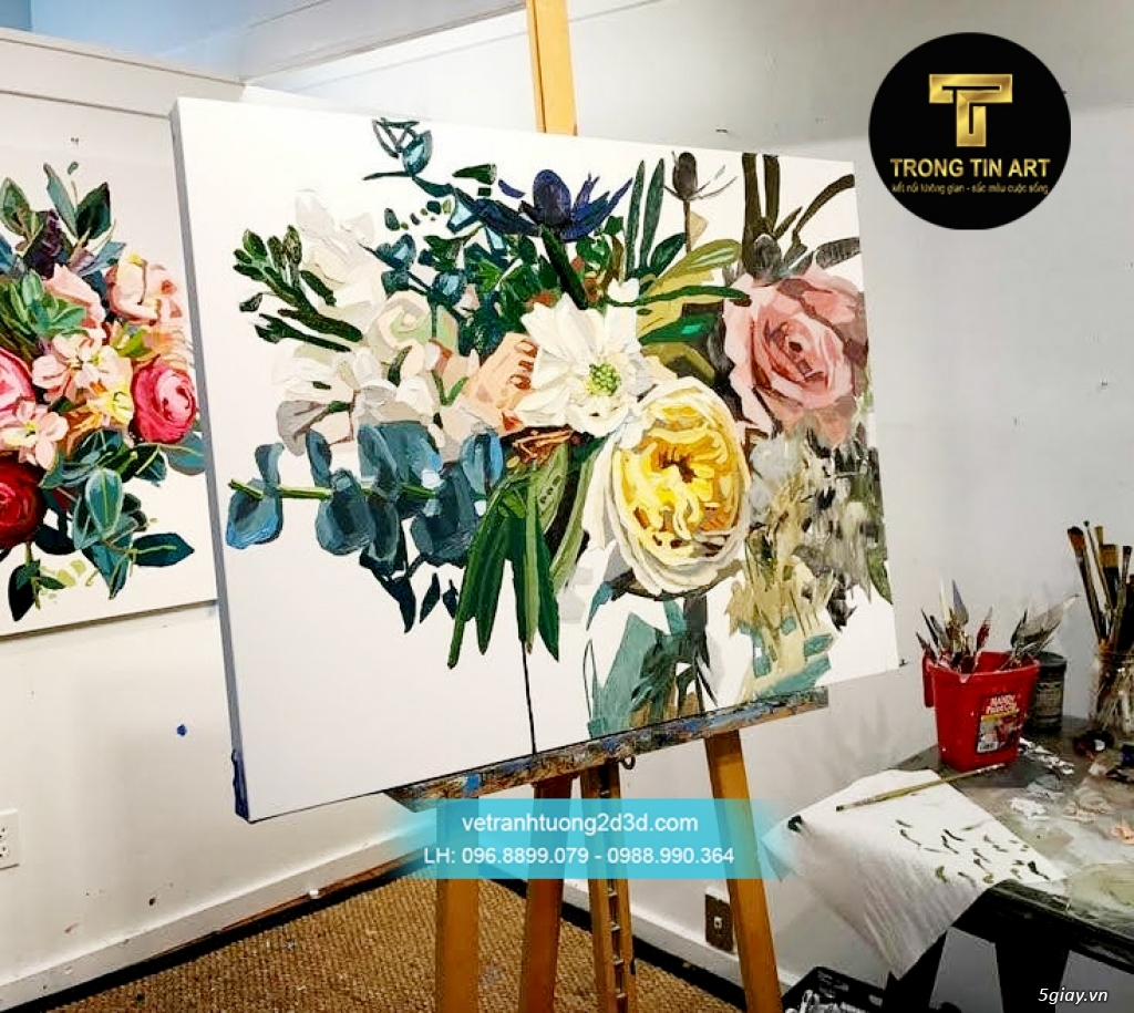 Vẽ tranh tường 3D, tranh tường đẹp - 9