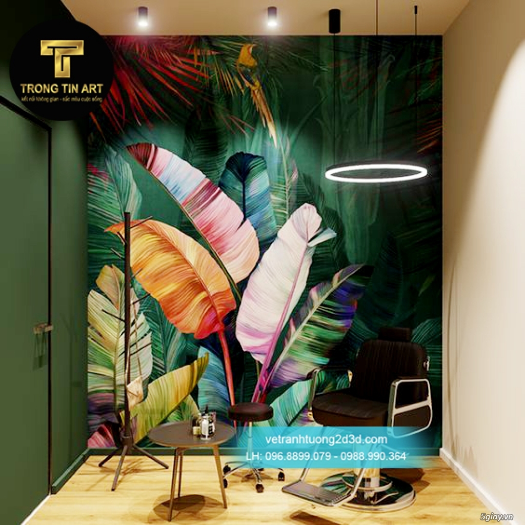Vẽ tranh tường 3D, tranh tường đẹp - 2