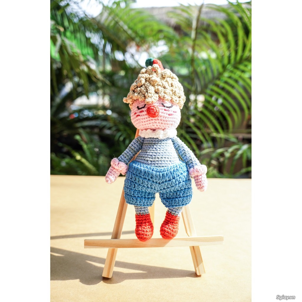 Thú nhồi bông bằng len handmade - 6
