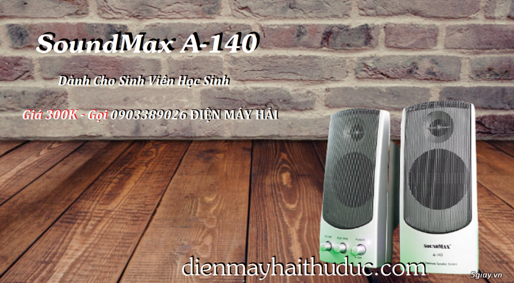 Loa Vi tính SoundMax A-140 và A-150 bán đồng giá 300K/ cặp - 1