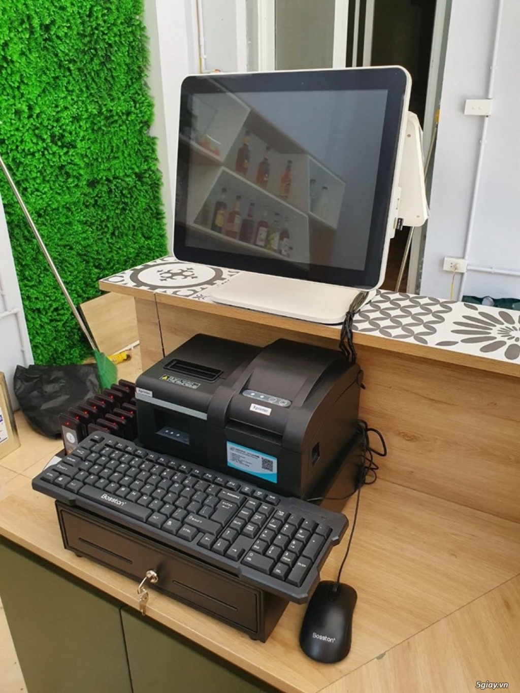 Bán máy tính tiền cảm ứng cho shop - siêu thị mini tại bắc giang