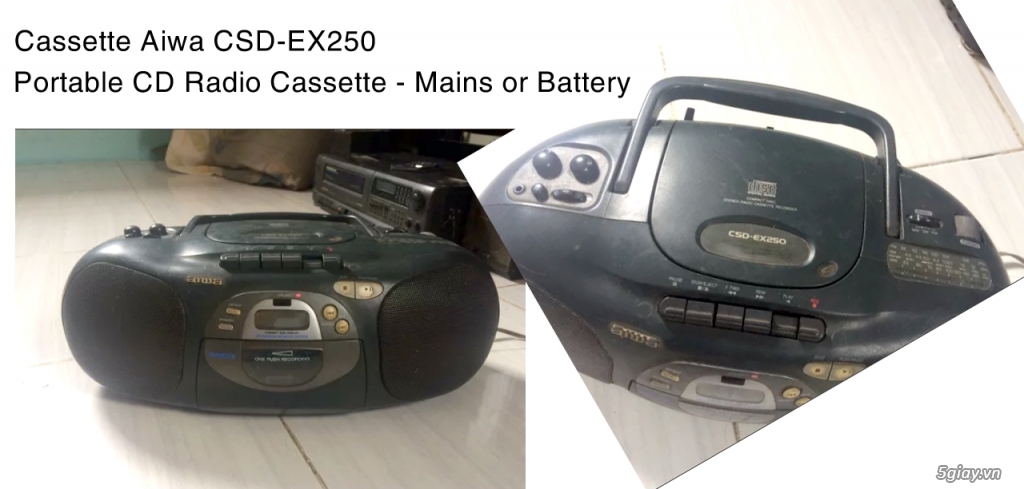 Cassette Aiwa CSD-EX250