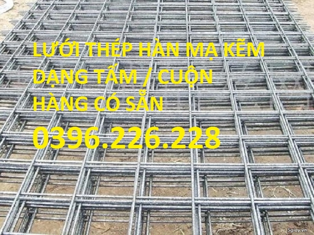 Bán lưới thép hàn D4 A(200x200), D4 A(250x250) dạng tấm ,dạng cuộn . - 2