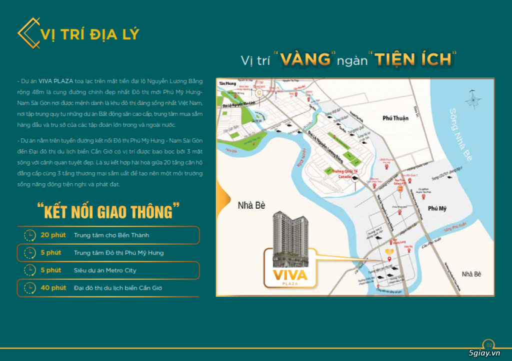 Căn hộ mặt tiền Nguyễn Lương Bằng, Quận 7 - Viva Plaza - 1