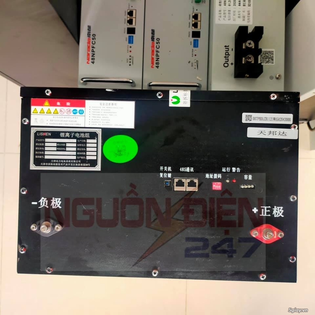 Pin Lưu Trữ Lithium Hiệu Liseng 48v_200a