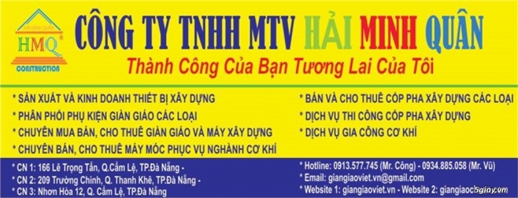 cho thuê giàn giáo , cây chống nêm tại đà nẵng