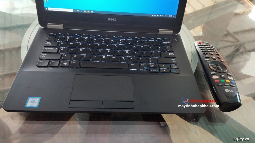 Laptop nhập zin Dell E7270: Core i5 / Ddr4 8G / Ssd 256G / 12.5 - 17